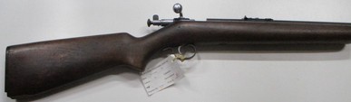 Winchester model 67 bolt action single shot rifle in 22LR