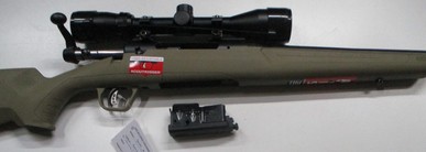 Savage Axis 11 bolt action centre fire rifle Package Deal in 243Win