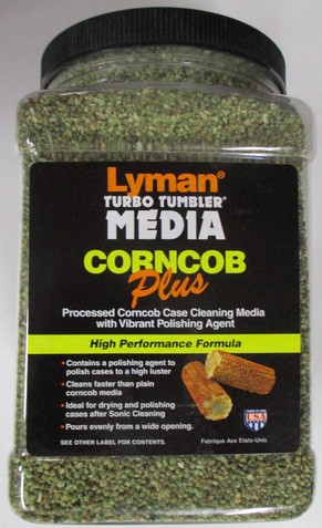 Lyman Turbo Tumbler Corn cob plus media