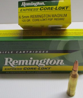 Remington 6.5mm Rem  Magnum centre fire ammunition