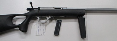 Mossberg 802 Plinkster bolt action rim fire rifle in 22LR