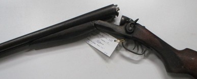Riverside arms Company model 1915 double barrel Hammer gun in 12 gauge