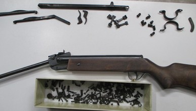 FEG (Telly) model LG429 break open air rifle in 177AIR