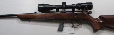 Anschutz model 1416L bolt action left hand rim fire rifle in 22LR