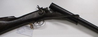 Belmont double barrel hammer gun in 12 gauge