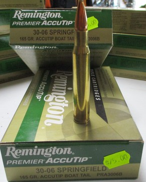 Remington Accu tip ammunition in 30-06 Springfield