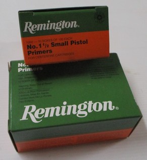 Remington 1 ½ Small Pistol Primers