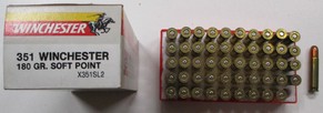 Winchester Factory Ammunition in 351 Winchester