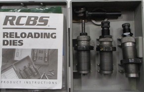 Second hand RCBS Carbide 3 die set in 38 Special/ 357Magnum